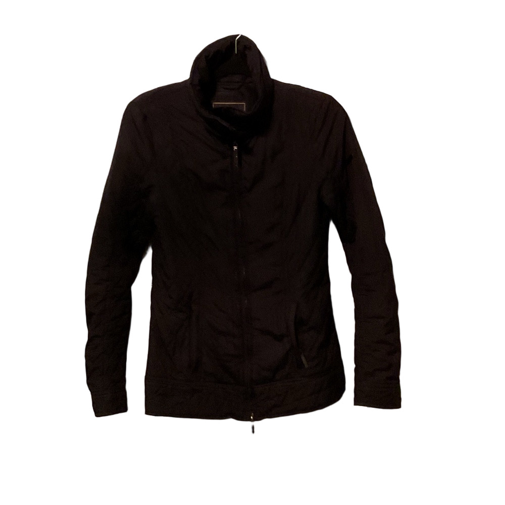 Geox Women's Black/Navy Blue Puffer Jacket